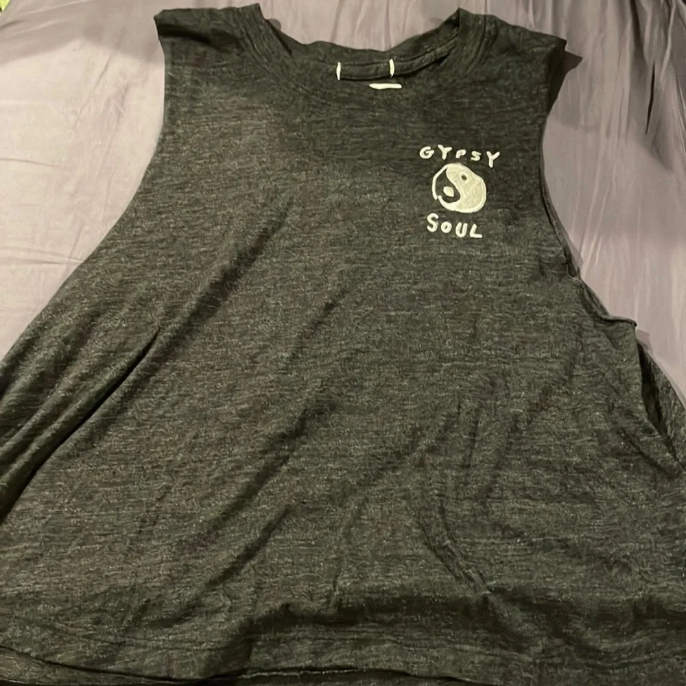 Spiritual gangster ying Yang tank top xs